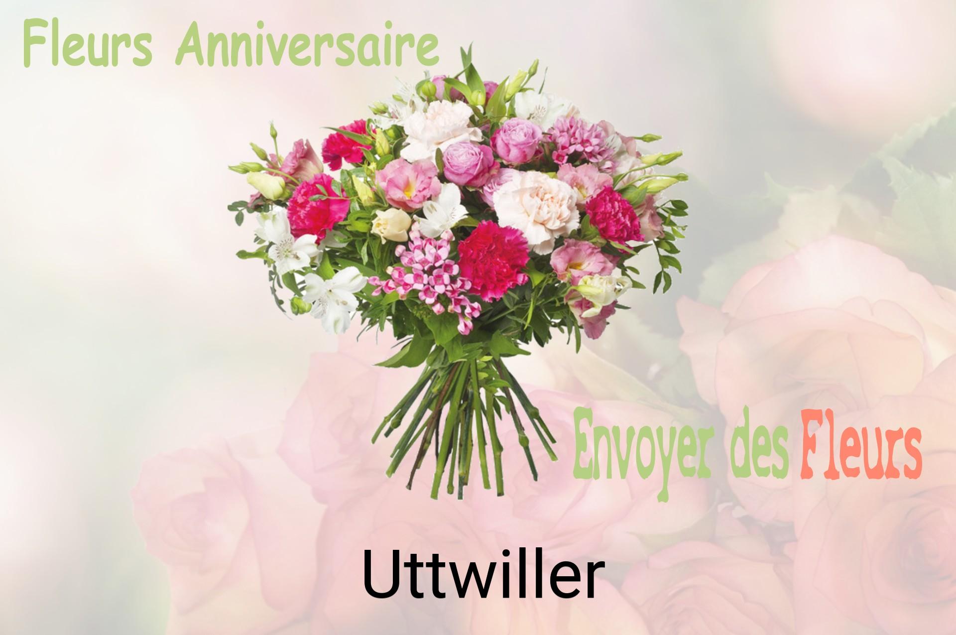 Bouquet de fleurs d’anniversaire livré à Uttwiller