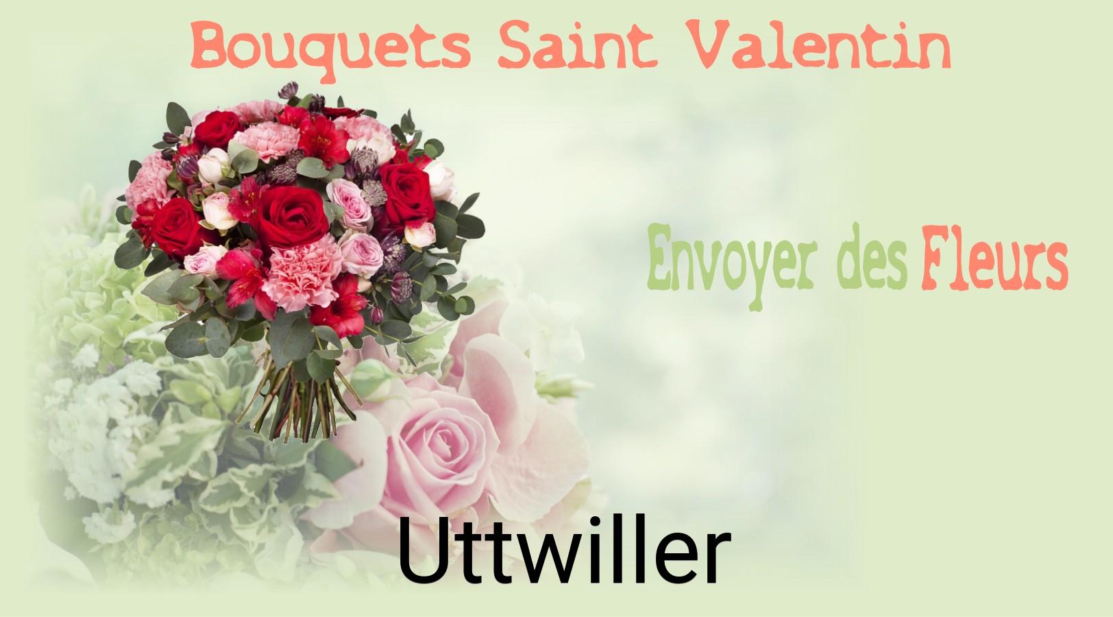 Roses de Saint-Valentin livrées à Uttwiller